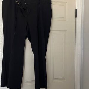 Lane Bryant Classic Black Trousers
